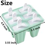 Homemade Popsicle Mould With Silicone Funnel And Cleaning Brush