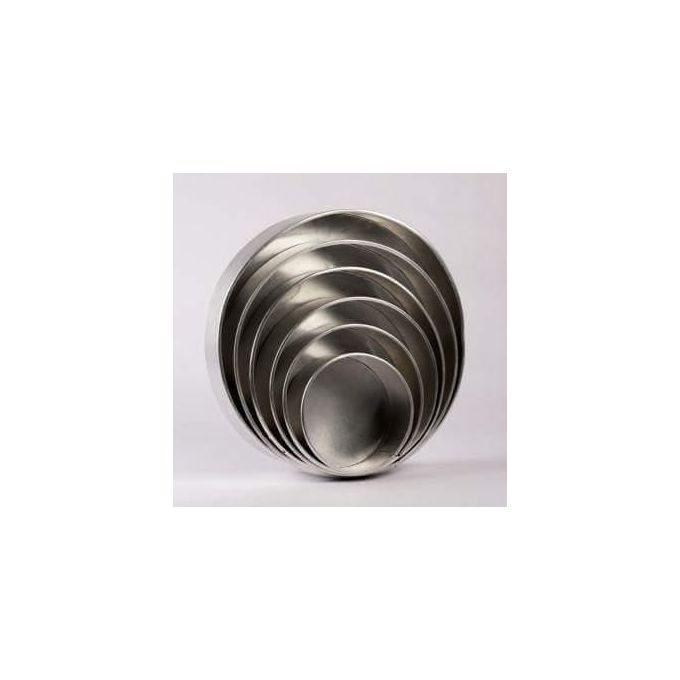 Aluminium Baking Tins - ROUND (Jua Kali) 6 x 3" - 12 x 3"