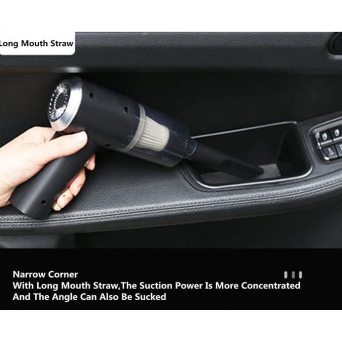 Mini Vacuum Cleaner &amp; Air Blower, Handheld, Portable, Wireless, USB Rechargeable for Car, Office &amp; Home Use