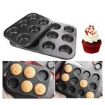 6 Holes Non-Stick Muffin /Cupcake Baking Tray/pan