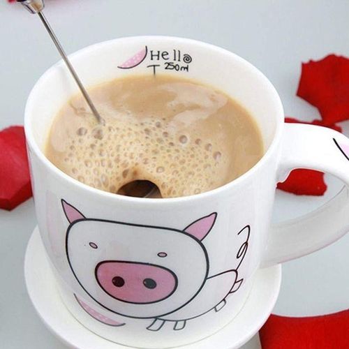 Hot Sale Mini Electric Whisk Mixer Stirrer Milk Frother/ Egg Beater, Mini Electric Whisk Mixer Stirrer Stainless Steel Stem Egg Beater For Coffee, (battery not included)MULTICOLOR