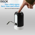Pump Portable Electric Water Dispenser Pump For 5 Gallon Bottles, USB Rechargeable