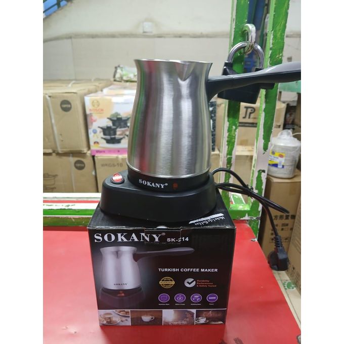 Sokany Turkish Coffee Maker Stainless Steel 5 Cups