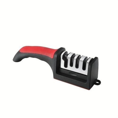 Knife Sharpener 4 Stages Professional Kitchen Sharpening Stone Tungsten Dia