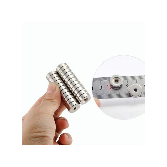 10pcs Refrigerator Magnetics ,15x5mm With 5mm Hole