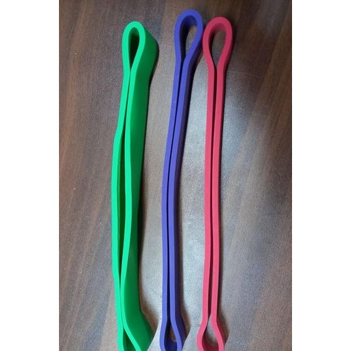 Three-piece resistance bands