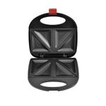 Em ElectroMate Sandwich Maker Toaster 2-Slice Non-Stick 750W Black SM01 (1YR WRTY)