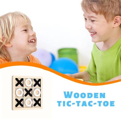 Making XO Tic Tac Toe Toys for Children's Intellectual and Logical Thinking Training
