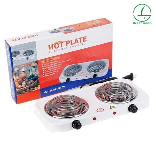 Double Burner Hot Plate Electric Cooking Stove