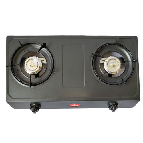 Rashnik 2 Burner Gas Table Top Cooker (Rn-1529B) - Black