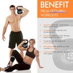 KettleBell Home Gym Exercise Workout Fitness 2kg 4kg 6kg Bodybuilding &amp; Strength Training