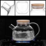 Glass Teapot With Infuser, Kettle For Stove Top, Clear Tea