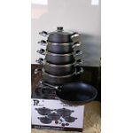 JP Jamesport  11Pcs Heavy Non-Stick Granite Cooking Pot Sufuria With Pan &amp; Cookware Set
