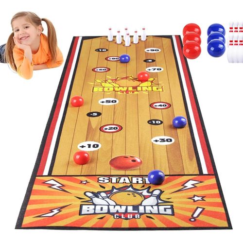 Children's tabletop bowling toy, children's board games, educational toys