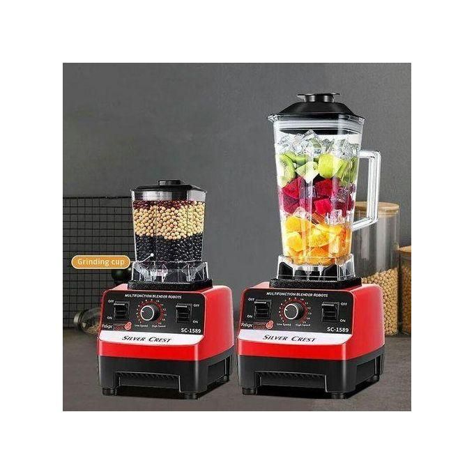 SILVERCREST GERMANY PROFFESIONAL Heavy Duty Commercial Pro Blender +Grinder Jar