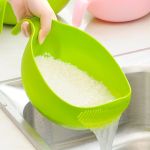 Multi-purpose Rice Drainage Basket And Fruit And Vegetable Drainage Sieve