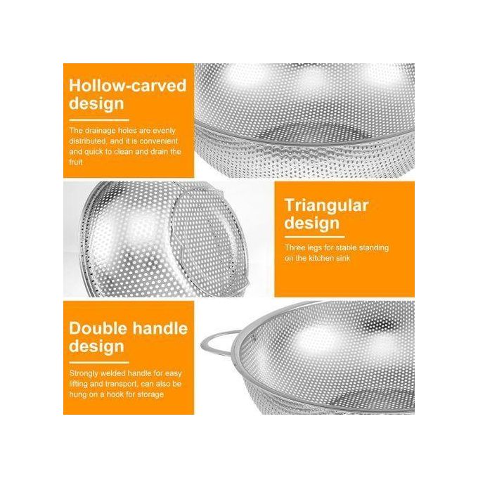 Pureliving Stainless Sieve Set