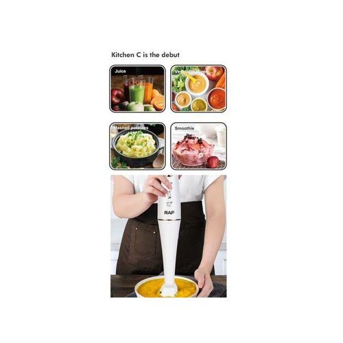 RAF 800W Multifunction Mixing Hand Blender Stick For Baby Food, Soups And Smoothies
