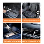 Mini Compact Portable Car Vacuum Cleaner - For Car And Home - USB Wireless Rechargeable