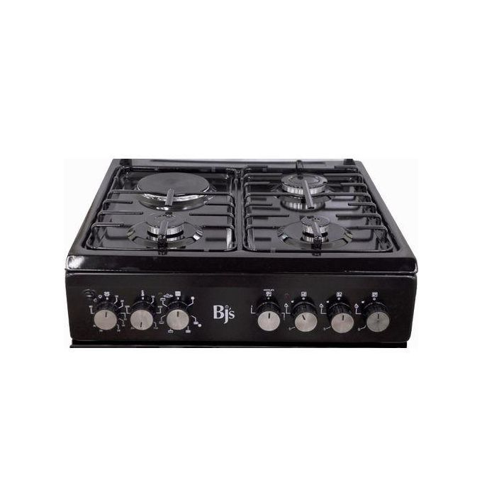 BJS Quality Standing Cooker 60x60 3-GAS+1 Hot Plate With Turbo-FAN Quality Standing Cooker