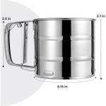 Durable Stainless Steel Flour Sifter – Lightweight &amp; Rust Resistant
