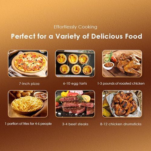 Oraimo SmartAirFryer 1500W Cooking Visible Smart Air Fryer