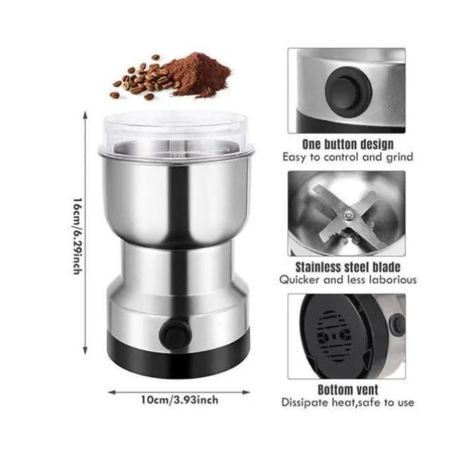 NM8300~ New improved 8 blade SKOEDI branded mini electric fine grinder (for dry food spices coffee grains etc)
