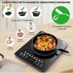 Sokany Single Plate Induction Cooker for Induction Enabled Cookware