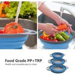 3pcs Retractable Foldable Vegetable Washing Basket