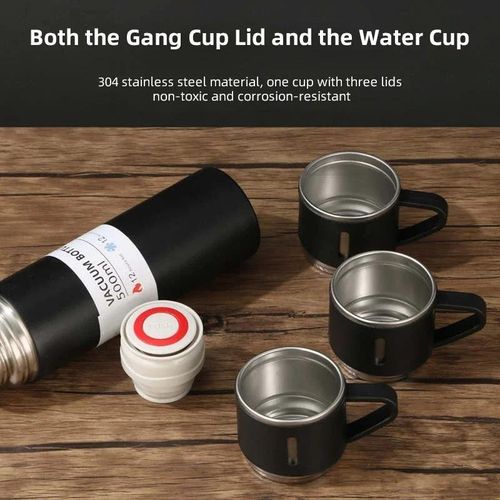 500ML 304 Stainless Steel Vacuum Insulated Bottle Gift Set