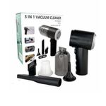 3-in-1 Wireless Car &amp; Home Vacuum Cleaner - Portable Handheld Blower &amp; Pump