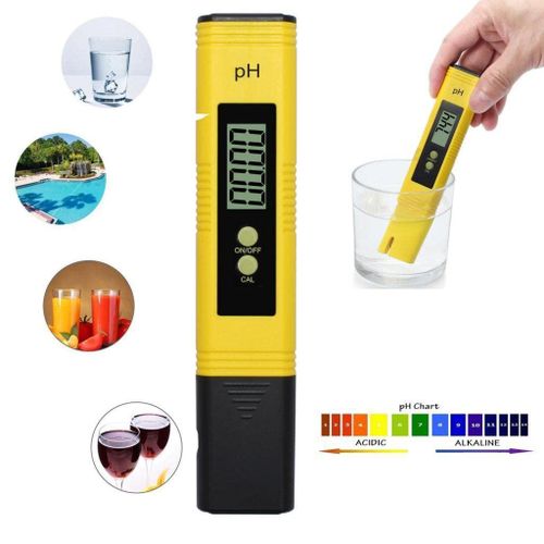 Portable Digital pH Meter for Water Quality Testing in Labs and Factories