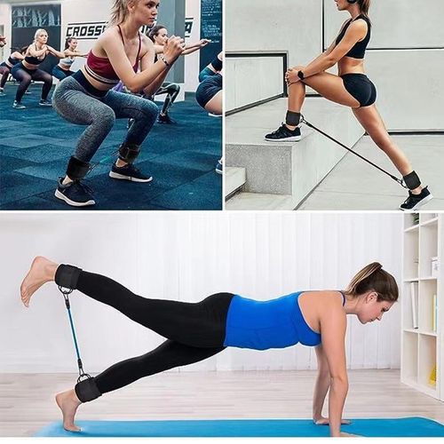 Fitness Buckle Hip Trainer Foot Ring Leg Ankle Strap Training Device