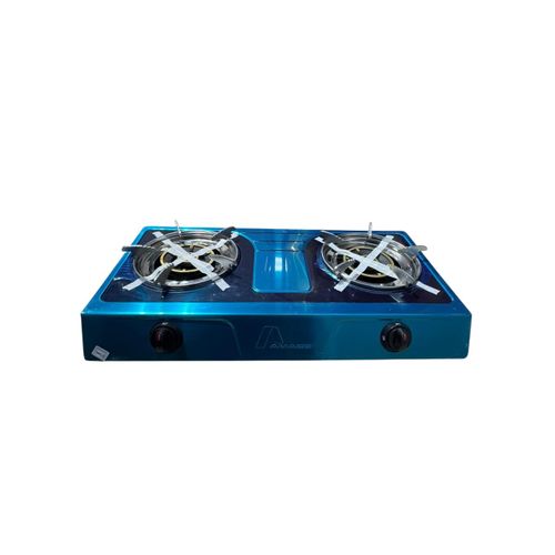 Amaze Cooker 2 Gas Pure Copper Burners Stainless Steel Body