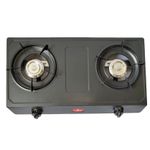 Rashnik 2 Burner Gas Table Top Cooker (Rn-1529B) - Black
