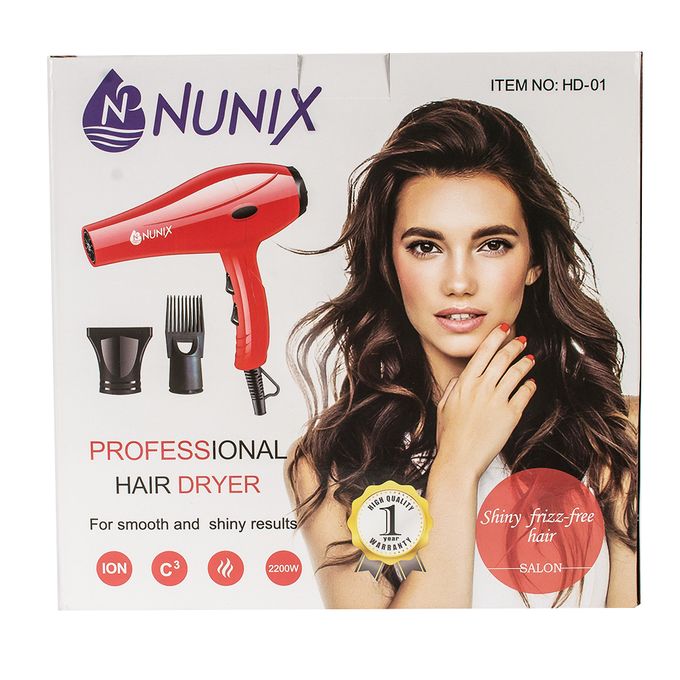 Nunix Hair Blow Dry 3 Models To Choose From