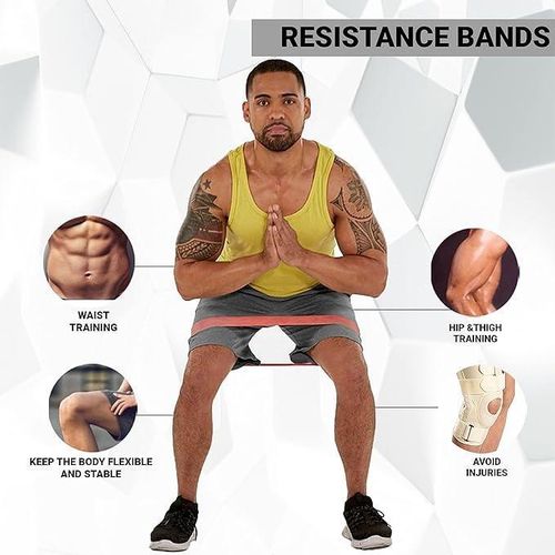 Buttocks training, yoga ring resistance band (3 sets, 3 resistances)