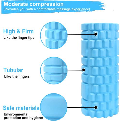 Foam Roller; Legs And Muscles -Deep Tissue Massage/Recovery