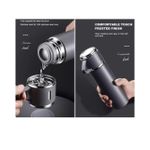 Un breakable stainless steel Gift pack thermocup 500ml +130ml cups &amp;gift bag