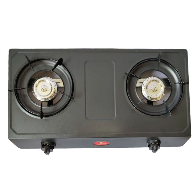 Rashnik 2 Burner Gas Table Top Cooker (Rn-1529B) - Black