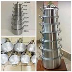 TC 17 Pieces Heavy Aluminium Cooking Pot Sufuria Set