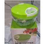 Portable Manual Hand Pull String Vegatable/Food Choper for Salad ,Garlic ,Onion Spin Cutter