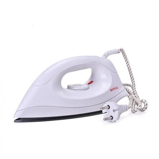Royal Ry Electric Non Stick Sole Premium Quality Dry Iron Box Plus Free Extension