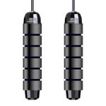 Tangle-Free Rapid Speed Jumping Rope Cable With Ball Bearings Steel Skipping Rope Gym Exercise
