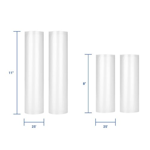 Inkbird Vacuum Sealer Rolls for Food Saver Microwave and Freezer Safe BPA-Free
