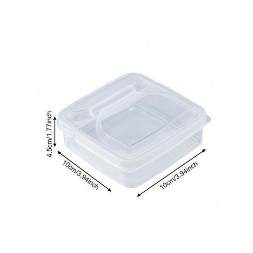 1pc Cheese Storage Box, Mini Cheese/Butter Container For Kitchen Organization