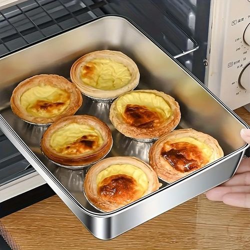 3pcs Stainless Steel Food Storage Containers Leak-Proof, Stackable, Space-Saving - Heavy-Duty Stainless Steel Construction, Airtight Lid for Freshness