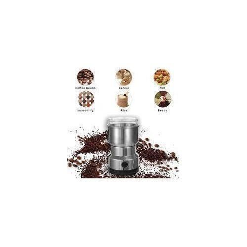 RAF 300W Household Electric Mill Grinder Machine, Stainless Steel Electric Spice Coffee Nut Grain Grinder, MultiFunction Crusher Mill Blender Kitchen Tool,200-300g