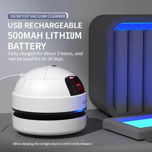 Desktop vacuum cleaner powerful, dust suction cleaning