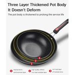 3-piece non-stick cookware set, best-selling soup pot, wok, frying pan, and cookware set